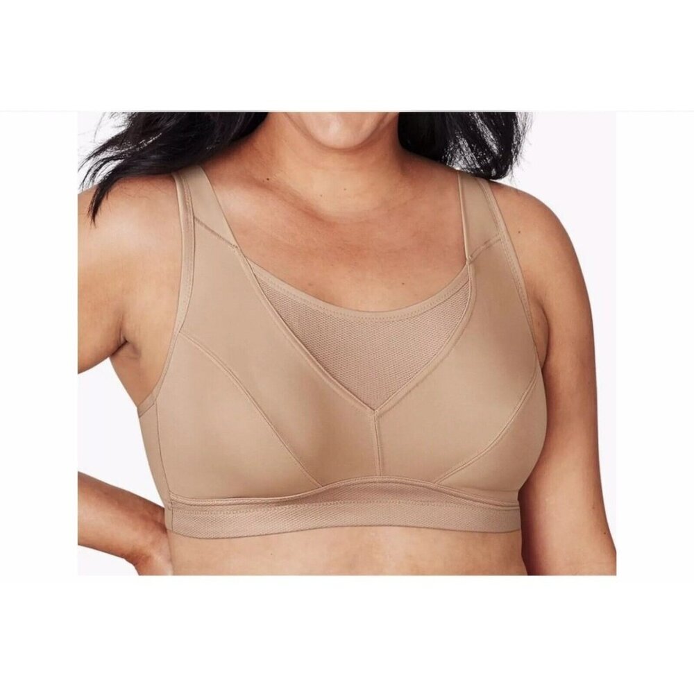 Playtex Secrets Bra 44G Wirefree Active Bra 4221 No Bounce